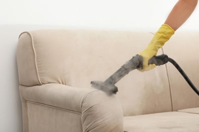 fabric couch steam cleaning